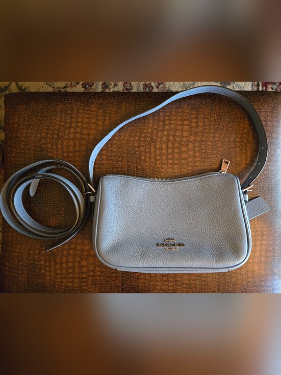 Coach Handbags - ❤️Coach Kailey Crossbody Shoulder Handbag, Lt Blue Euc👜